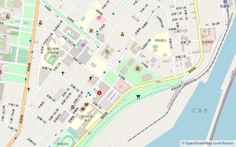 hualien county stone sculptural museum hualian location map