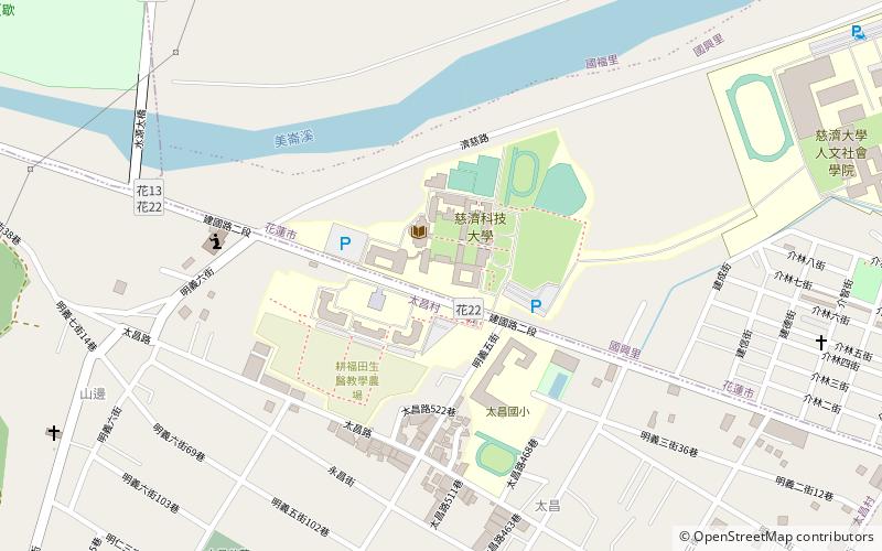 Tzu Chi University of Science and Technology location map