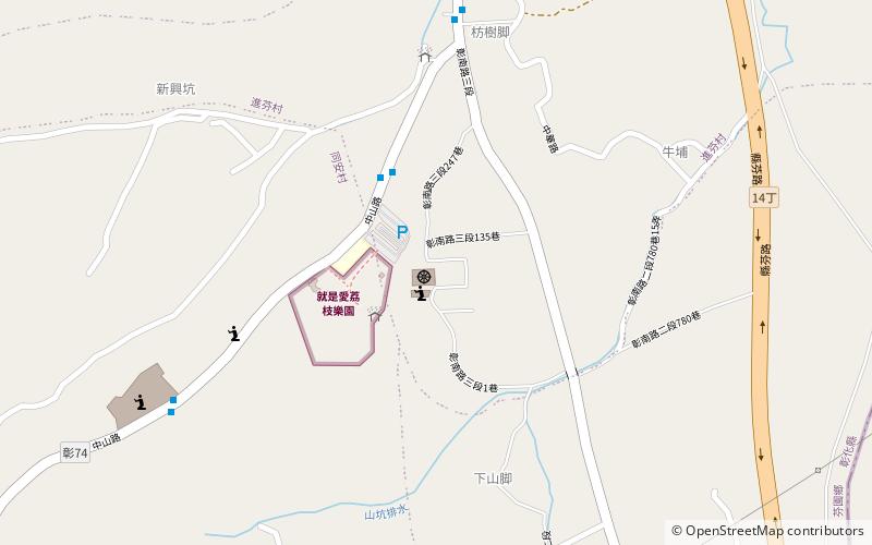 Baozang Temple location map