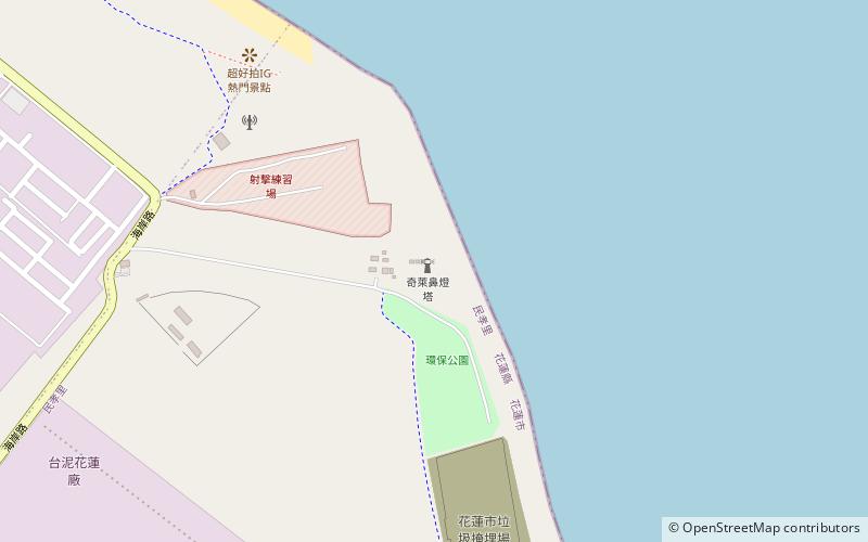 Qilaibi Lighthouse location map