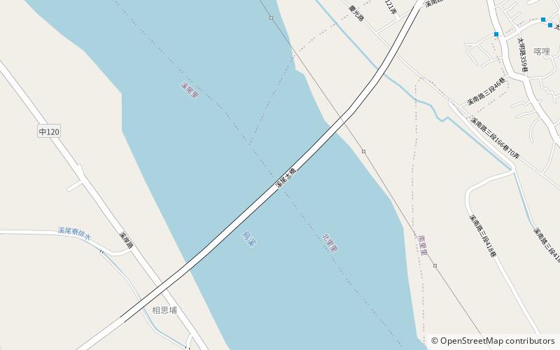 xiwei bridge taizhong location map