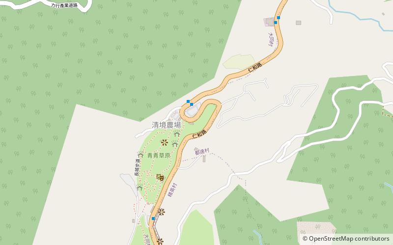 Qingjing Farm location map