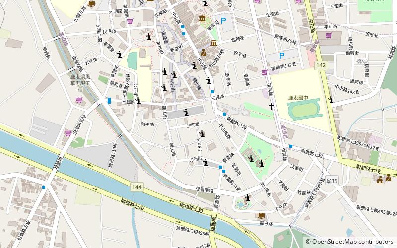 Lukang Kinmen Hall location map
