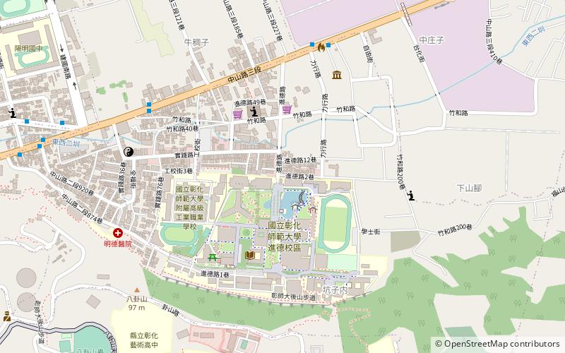padagogische universitat changhua location map