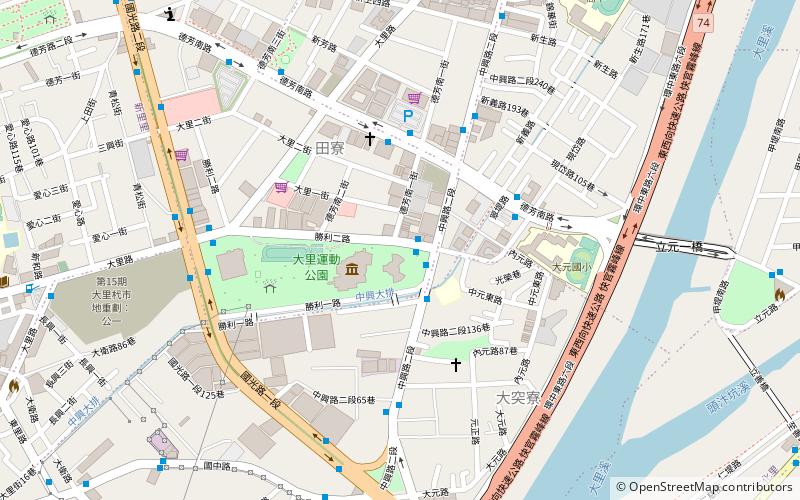 Taichung English and Art Museum location map