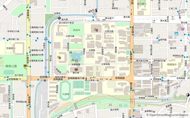 Universidad Nacional Chung Hsing location map