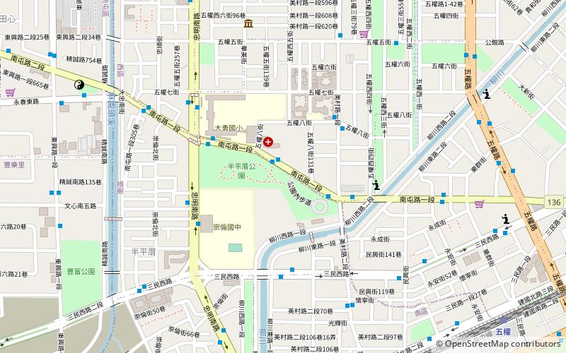 chong lun gong yuan taichung location map