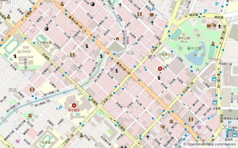 Taichung City Second Market location map
