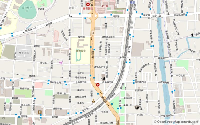 Tai zhong guo nong gong location map