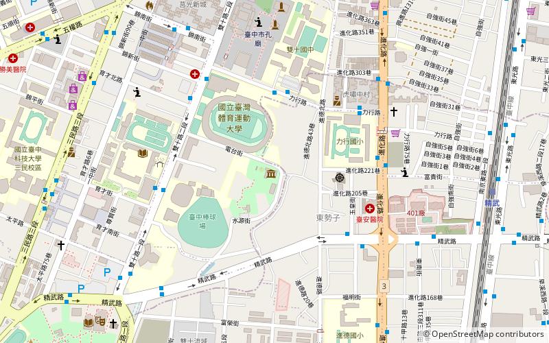 Taichung Broadcasting Bureau location map