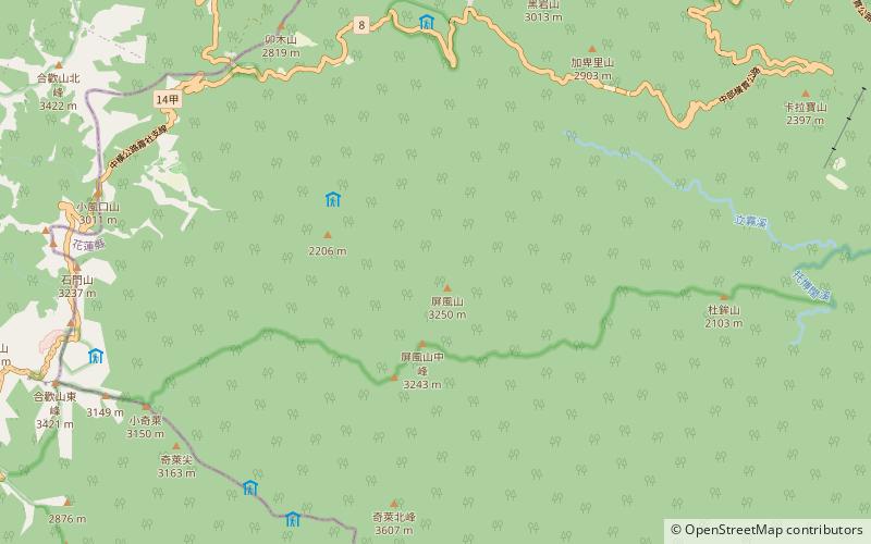 Pingfeng Mountain location map