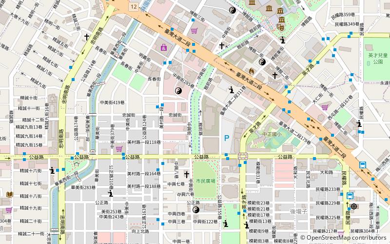 Calligraphy Greenway location map