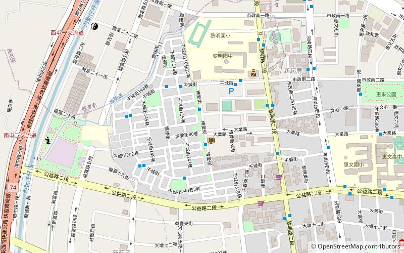liming new village taizhong location map