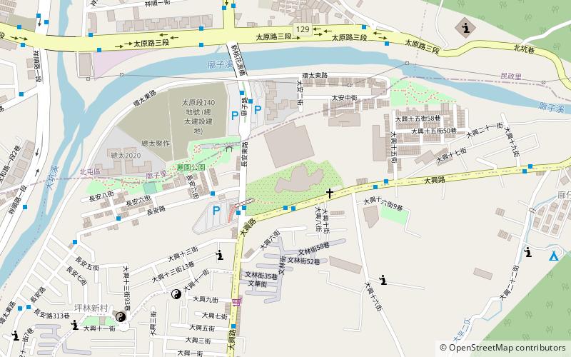 Taichung City Tun District Art Center location map