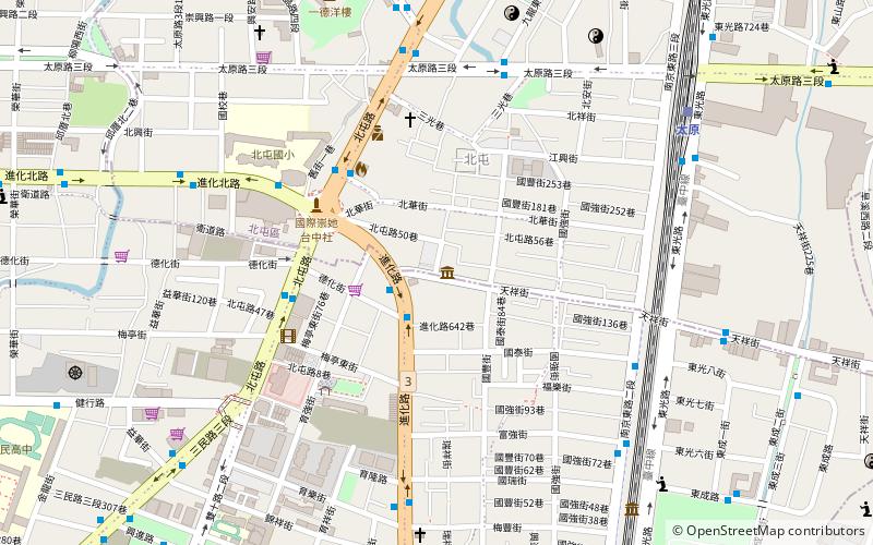 tai zhong shi juan cun wen wu guan taichung location map
