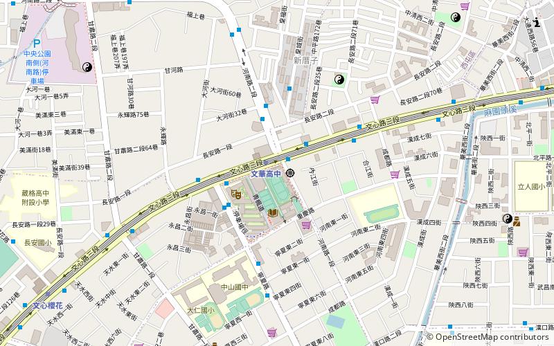 pu zhen jing she taichung location map