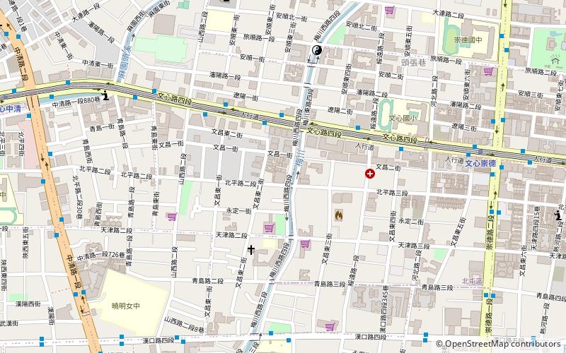 bei ping huang hun shi chang taichung location map