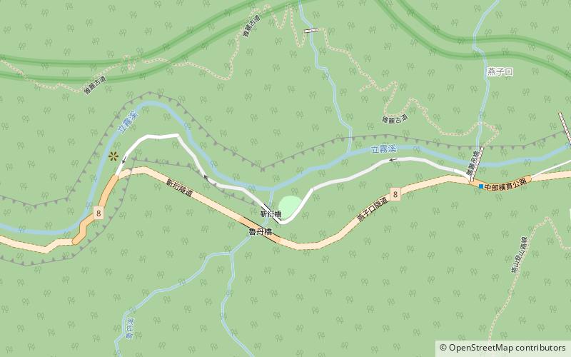 swallow grotto taroko gorge location map