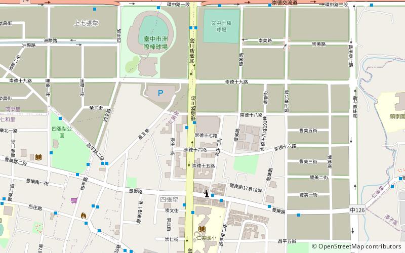 jin cun shi chang taichung location map