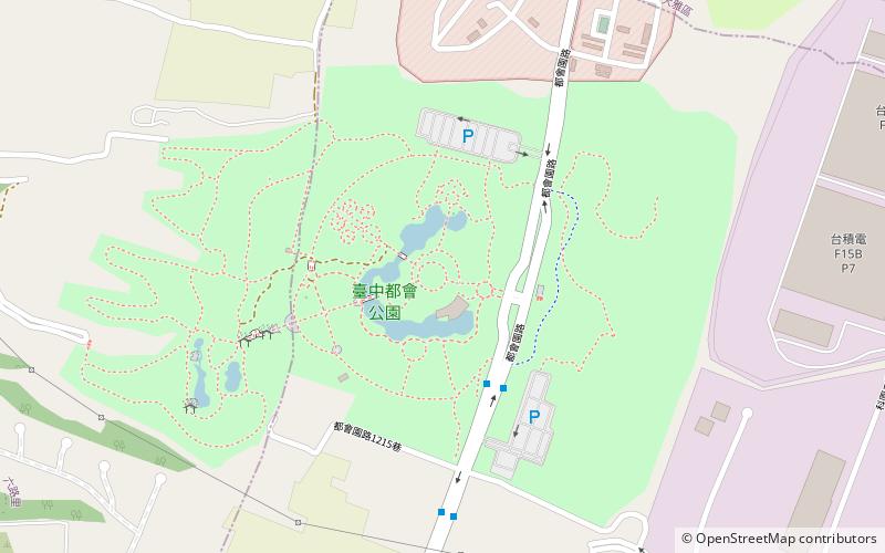 Taichung Metropolitan Park location map