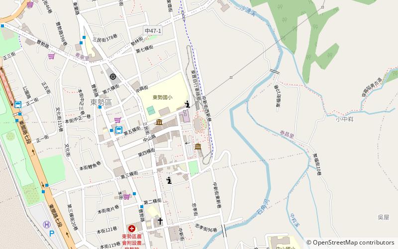 Dongshih Hakka Cultural Park location map