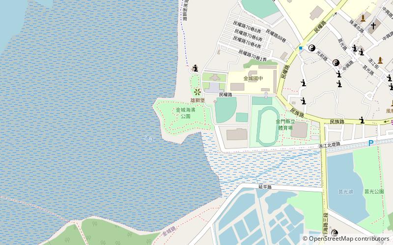 Jincheng Seaside Park location map