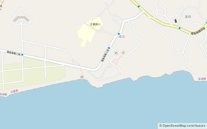 Chenggong Coastal Defense Tunnel location map