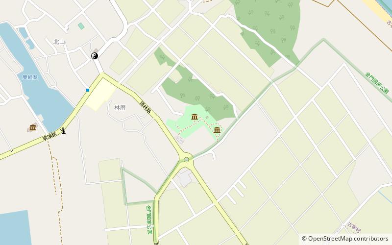 Kinmen Peace Memorial Park location map