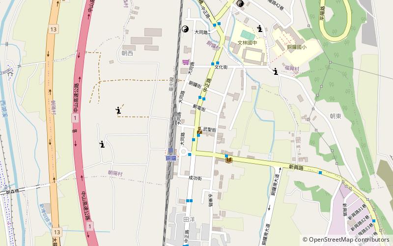 tongluo location map