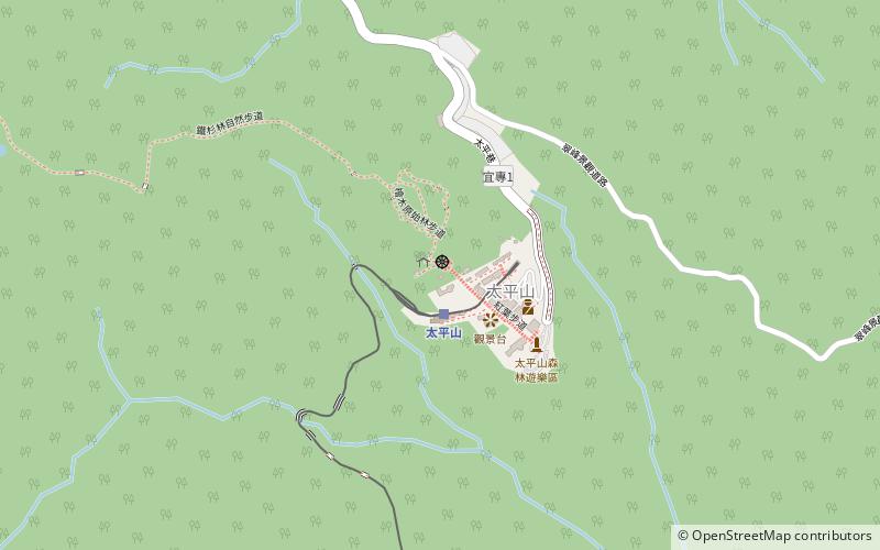 taiping mountain location map