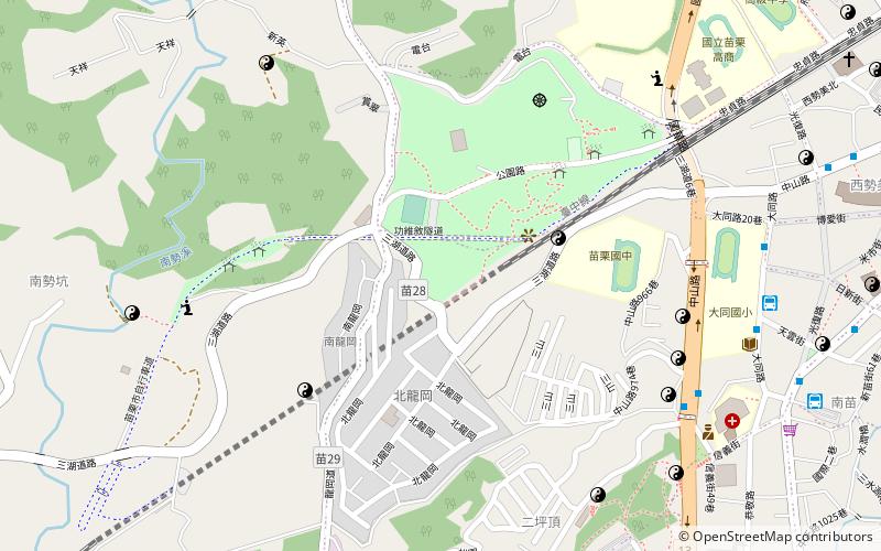 Gongweixu Tunnel location map