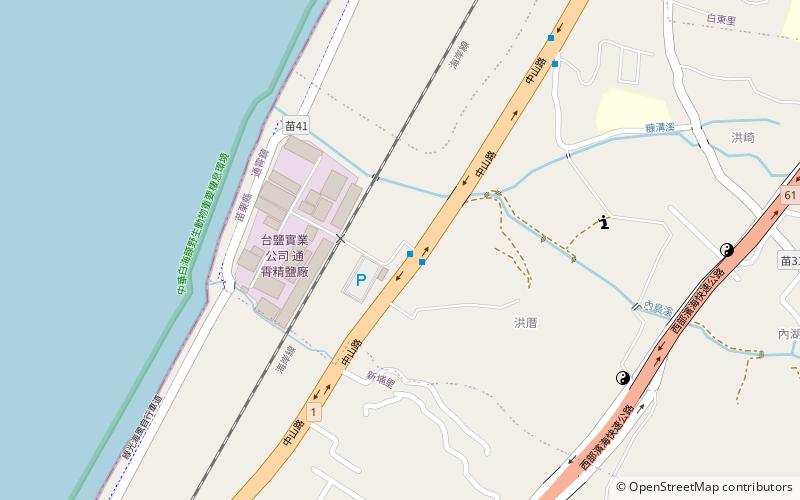 Taiyen Tongxiao Tourism Factory location map