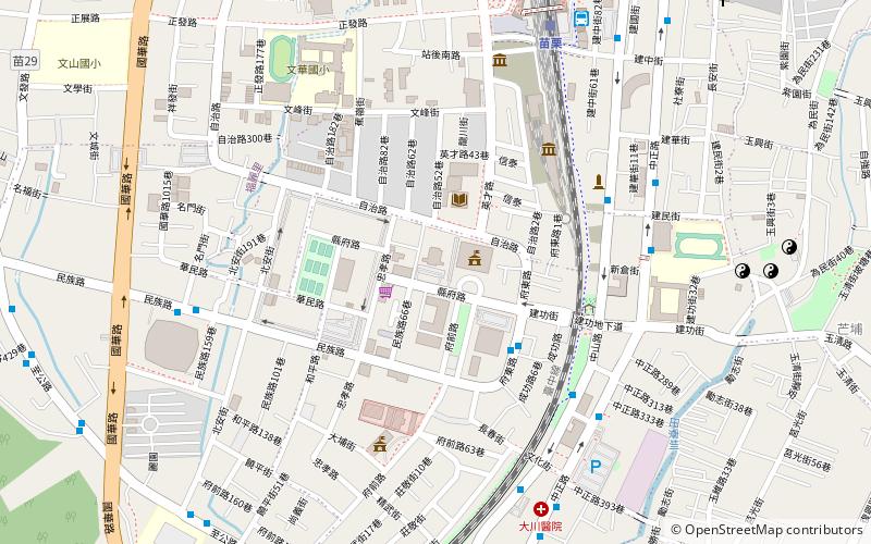 miaoli county urban planning exhibition center location map