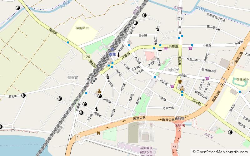 Houlong location map