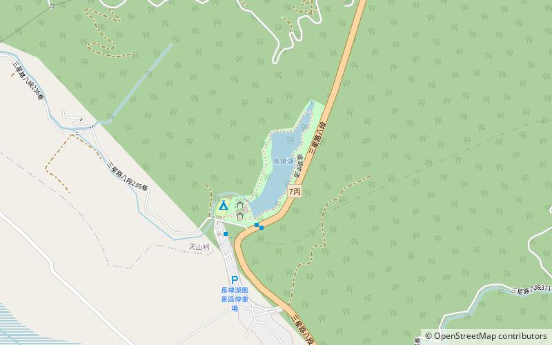 Changpi Lake location map