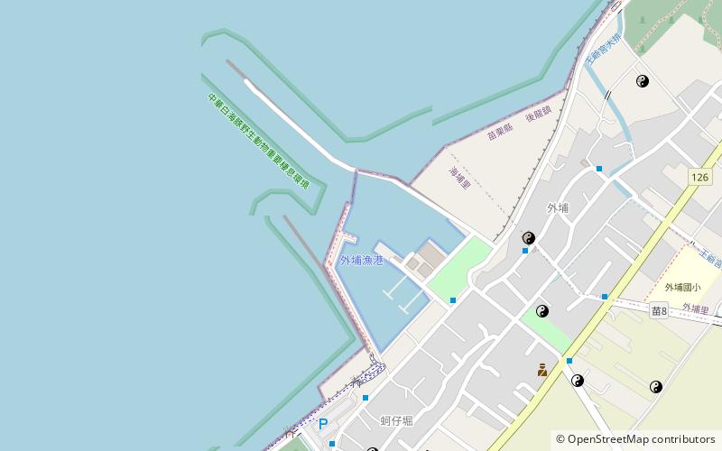 Waipu Fishing Port location map