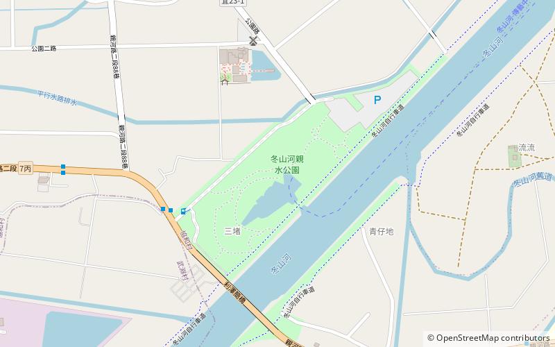 Dongshan River Water Park location map