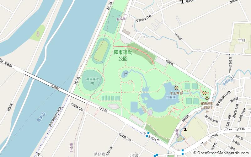 Luodong Sports Park location map