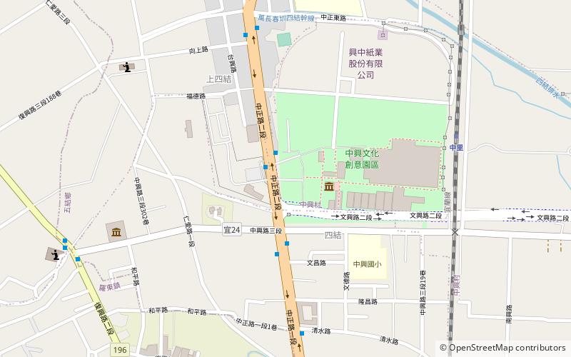 Chung Hsing Cultural and Creative Park location map