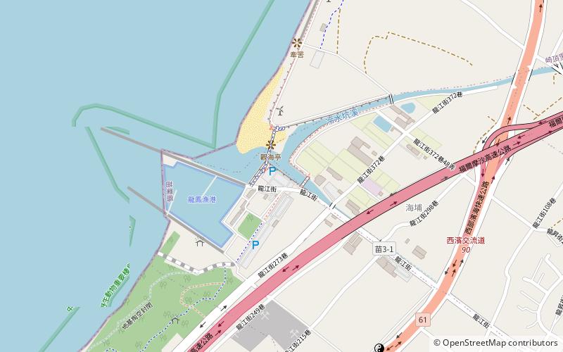 Longfeng Fishing Port location map