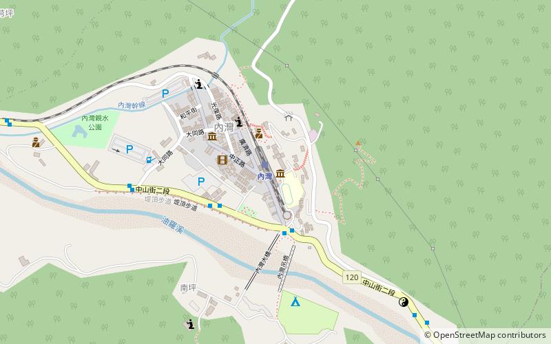 Liu Hsing-chin Comic Museum location map