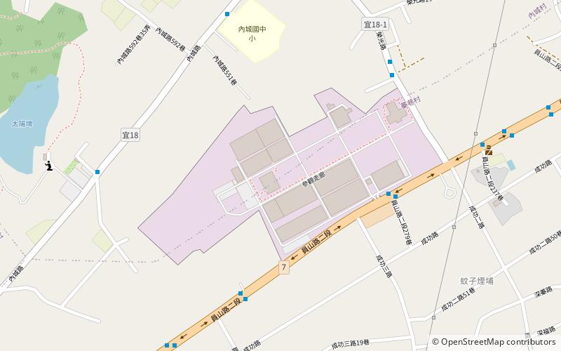 Kavalan location map