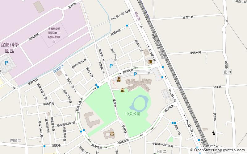 Institute of Yilan County History location map