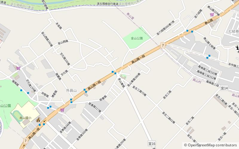 yuan shan ji bao yilan location map