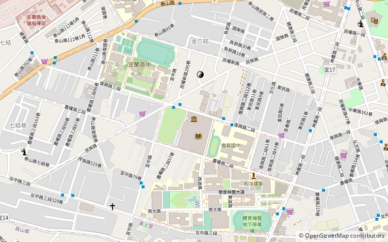taiwan theater museum yilan location map