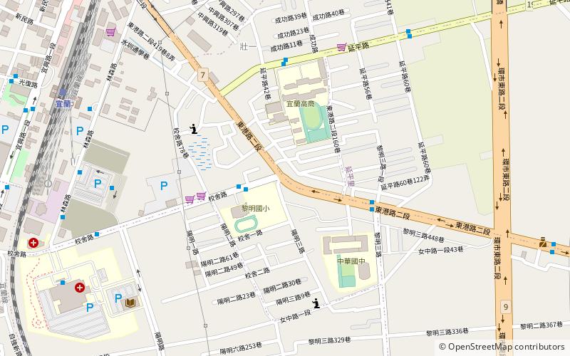 quan lian fu li zhong xin dong gang dian yilan location map