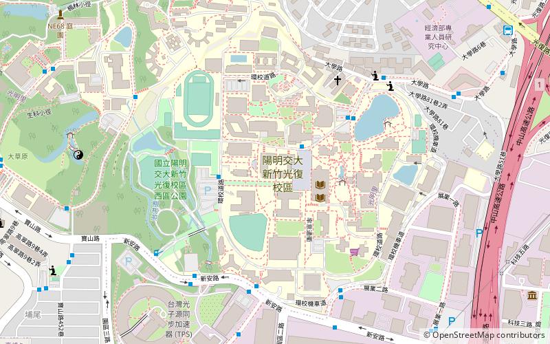 national chiao tung university hsinchu location map