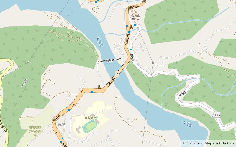 Luofu Bridge location map