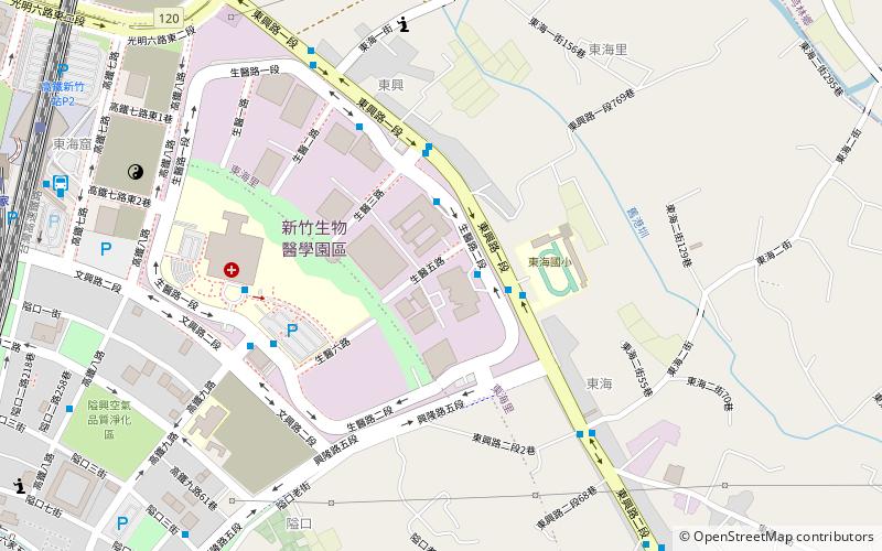 Hsinchu Biomedical Science Park location map