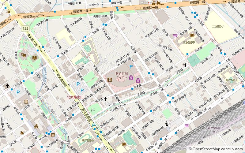 big city shopping mall xinzhu location map